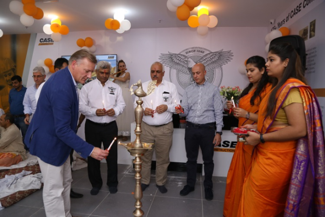 CASE Construction Equipment inaugurates first company owned showroom in India